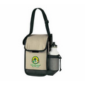 Insulated Lunch Bag w/ Bottle Holder